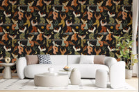 Bohemian Rhythms and Celestial Dance Wallpaper⁠