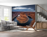 Majestic Horseshoe Bend Canyon Vista Wall Mural