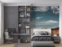 Winding Desert Highway Wall Mural