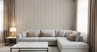 Earthy Vertical Dash Motif Wallpaper⁠