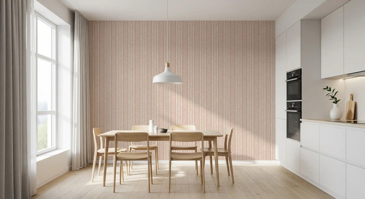 Minimalist Painted Vertical Stripe Wallpaper⁠