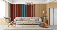 Rustic Earth and Sky Stripe Wall Mural