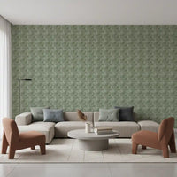 Zellige Style Tiles -  Celadon Wallpaper⁠
