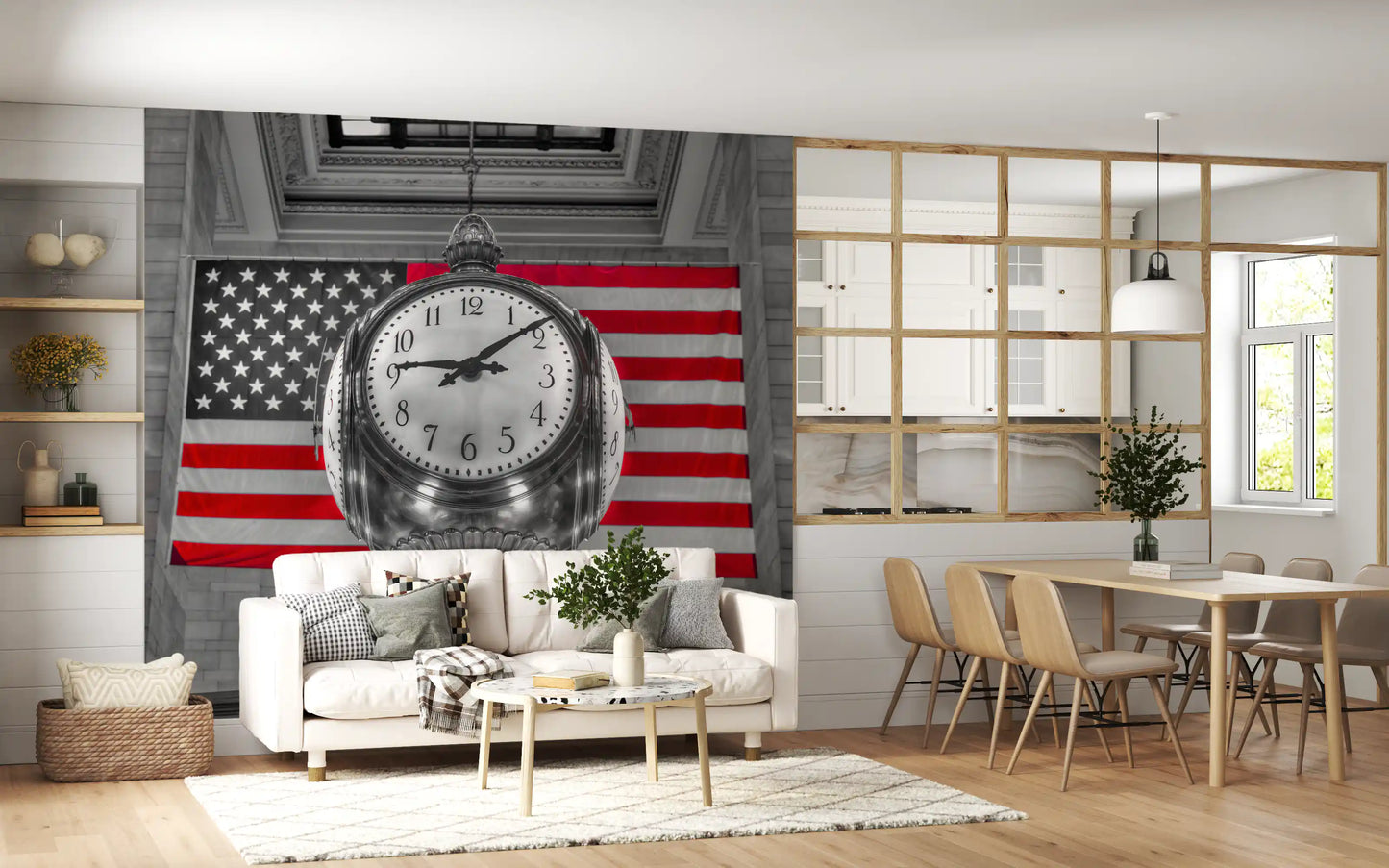 Iconic Grand Terminal Timepiece Wall Mural