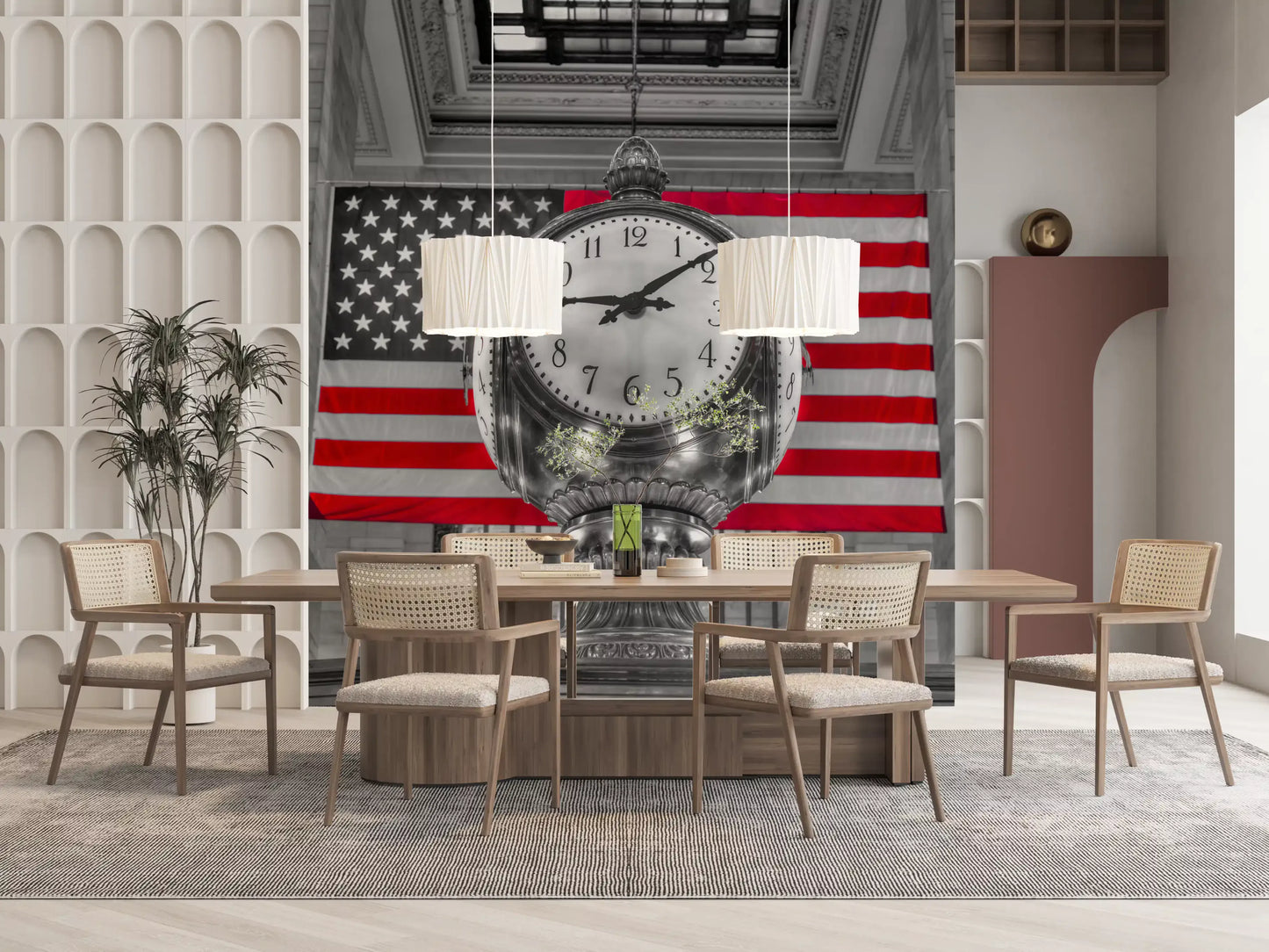 Iconic Grand Terminal Timepiece Wall Mural