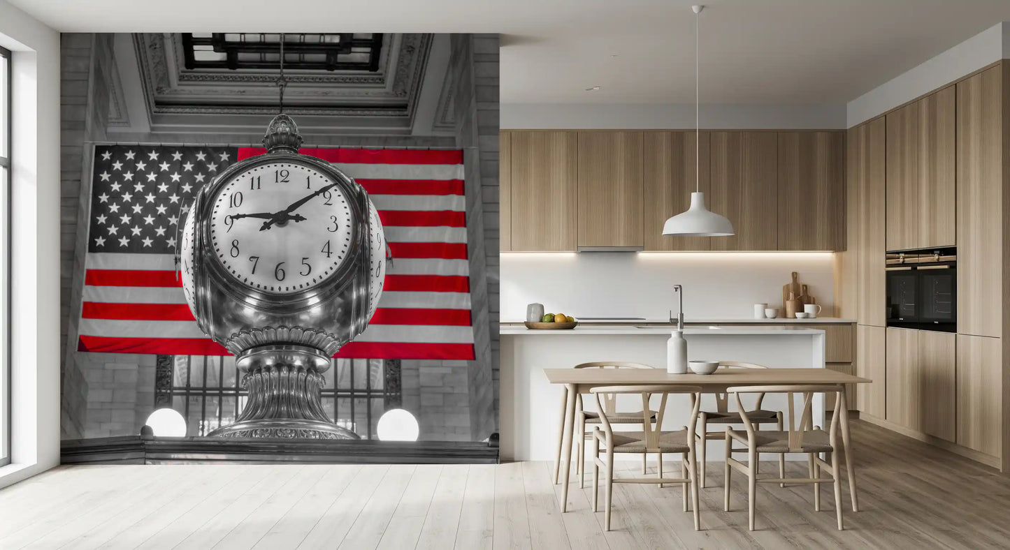 Iconic Grand Terminal Timepiece Wall Mural