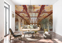 Minton Tile Architectural Archway Wall Mural