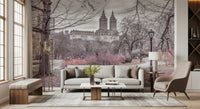 Central Park Skyline Promenade Wall Mural
