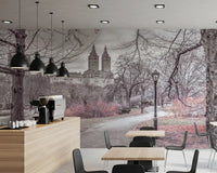 Central Park Skyline Promenade Wall Mural