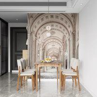 Neoclassical Stone Archway Wall Mural