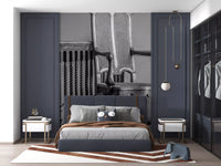 Heritage Ornate Carved Wood Detail Wall Mural