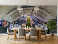 Metropolitan Underground Transit Wall Mural