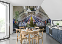 Metropolitan Underground Transit Wall Mural