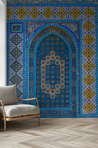 Middle Eastern Mosaic Arch Wall Mural