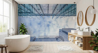 Glass Skyscraper Perspective Wall Mural