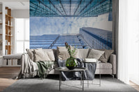 Glass Skyscraper Perspective Wall Mural