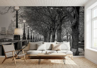 London River Promenade Wall Mural