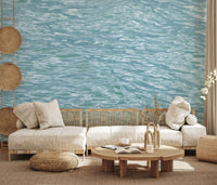 Glacial Ripples Aquatic Surface Wall Mural