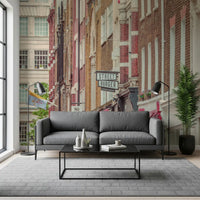 Urban London Streetscape Wall Mural