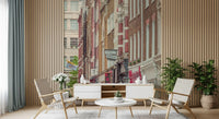Urban London Streetscape Wall Mural
