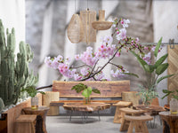 Spring Blossom Branch Wall Mural