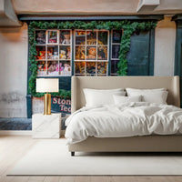 Charming Teddy Bear Shop Front Wall Mural