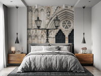 Gothic Cathedral Lantern Wall Mural