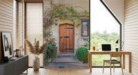 Cotswold Stone Cottage Entrance Wall Mural