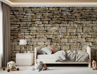 Cotswold Stone Stacking Wall Mural