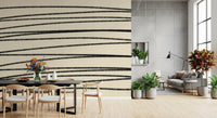 Raw Sketch Texture Pattern Wall Mural