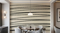Raw Sketch Texture Pattern Wall Mural