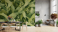Intertwined Foliage Hands Wall Mural