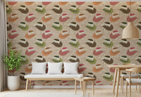 Rustic Western Cowboy Hat Pattern Wallpaper⁠
