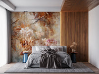 Rustic Blossom Serenade Wall Mural