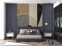 Designer geometric wall mural with balanced abstract layout GD11250