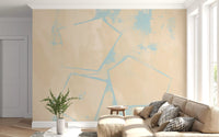 Geometric Sand and Sky Abstract Wall Mural