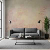 Abstract Golden Dawn Wisps Wall Mural