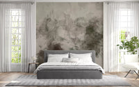 Ethereal Smoke Wash Wall Mural
