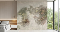 Abstract Ethereal Wash Wall Mural