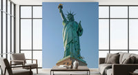 Iconic Lady Liberty Statue Wall Mural