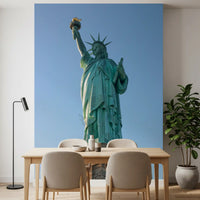 Iconic Lady Liberty Statue Wall Mural