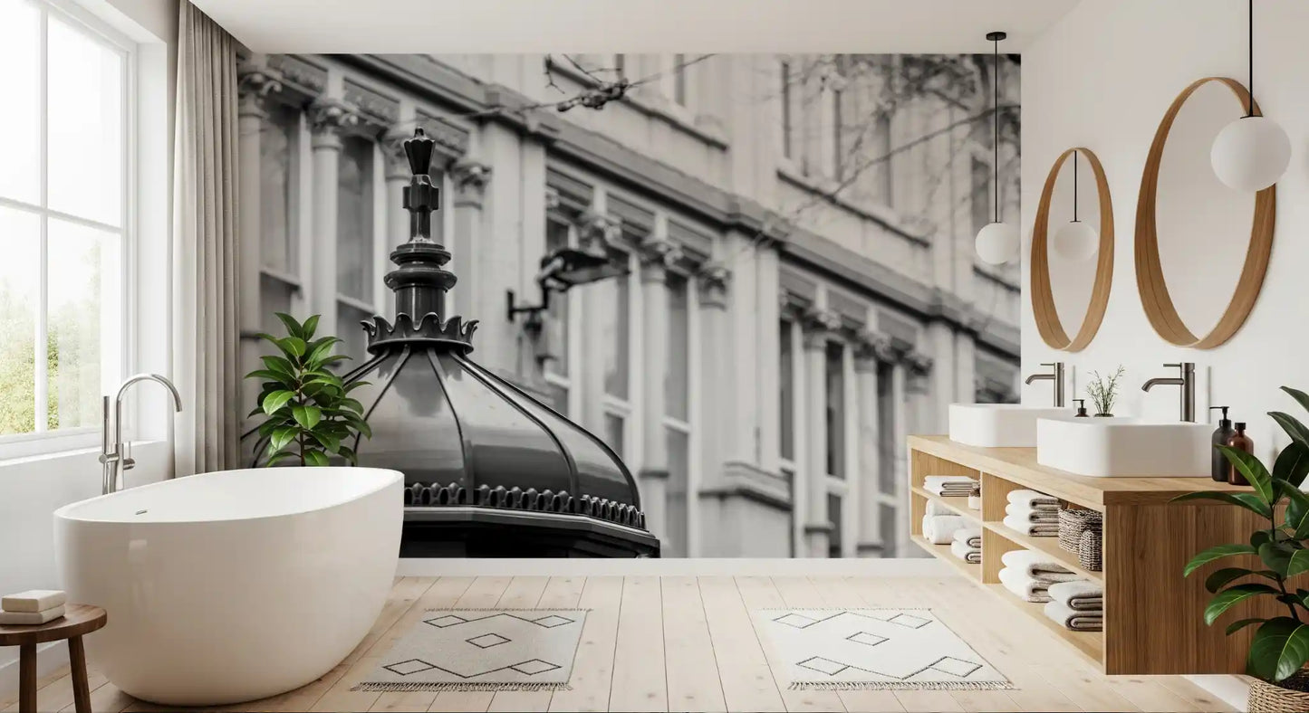 Metropolitan Architectural Pillar Wall Mural