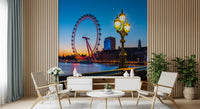 London Eye Twilight Vista Wall Mural