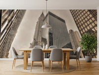 Architectural Heights and Spire Wall Mural