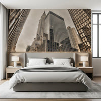 Architectural Heights and Spire Wall Mural