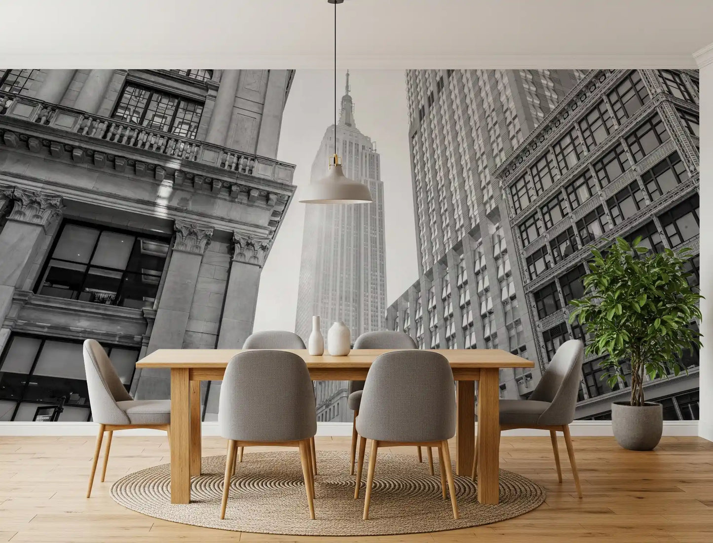 Urban Heights Architectural View Wall Mural