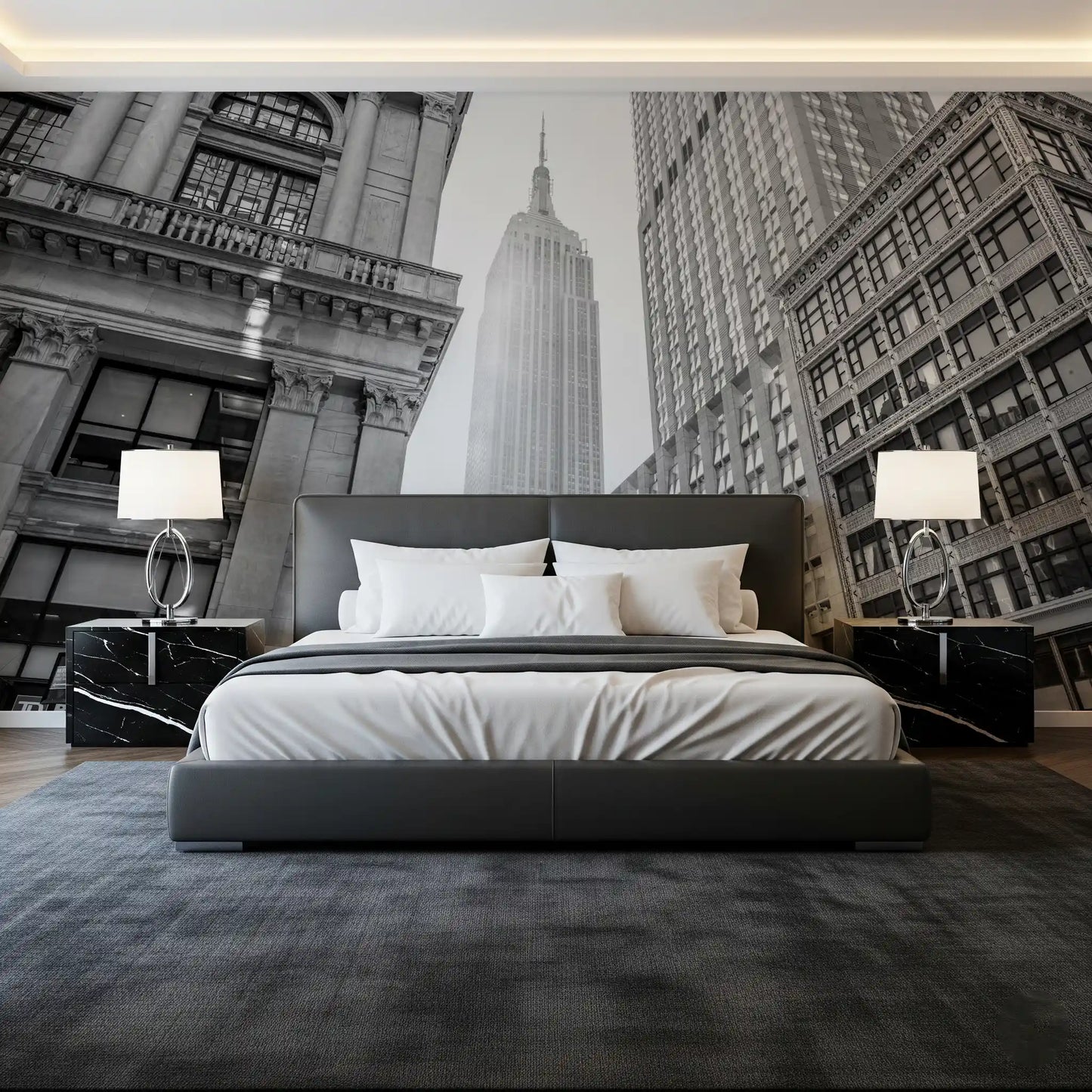 Urban Heights Architectural View Wall Mural