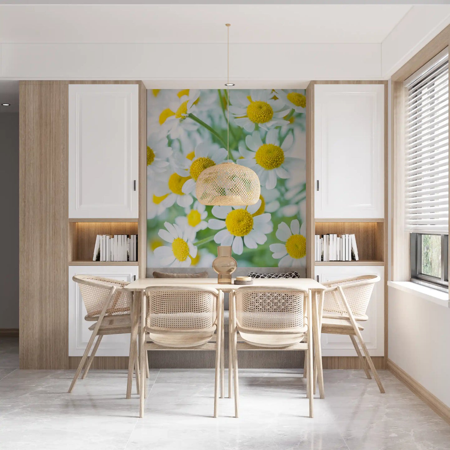Spring Meadow Bloom Wall Mural