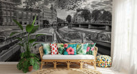 Historic Dutch Waterway Wall Mural