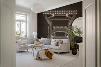 Illuminated Canal Crossing Wall Mural